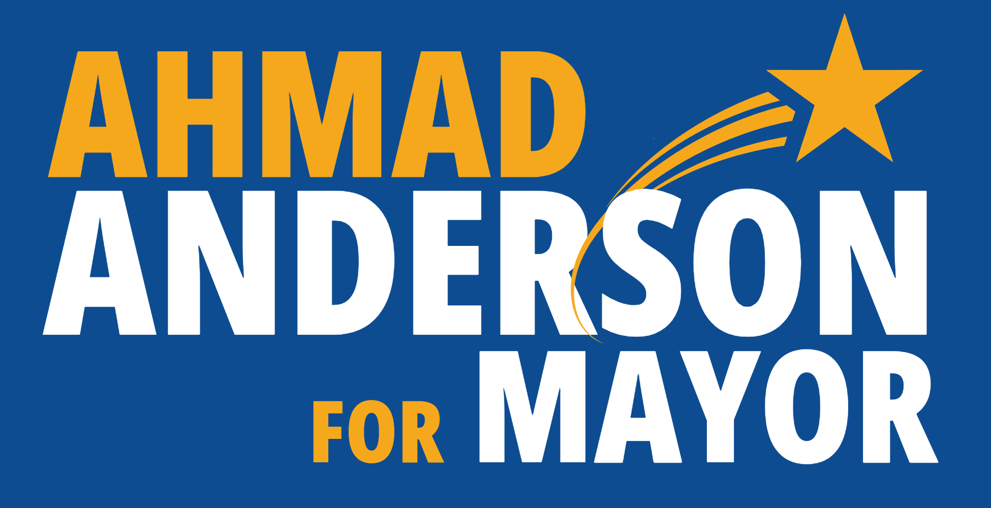Ahmad Anderson For Richmond Mayor