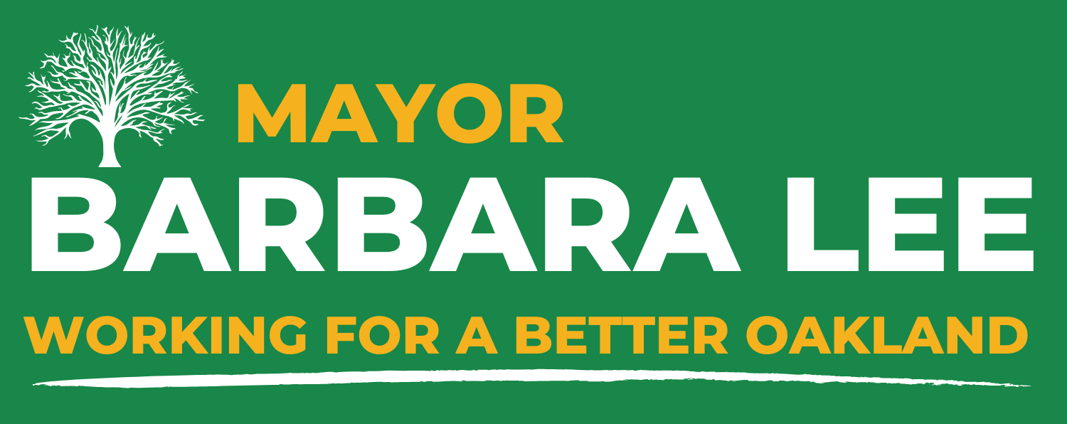 Barbara Lee For Oakland Mayor